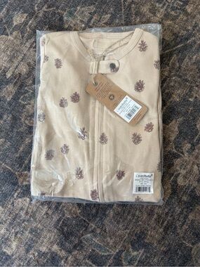 L'ovedbaby Pinecone Print footie